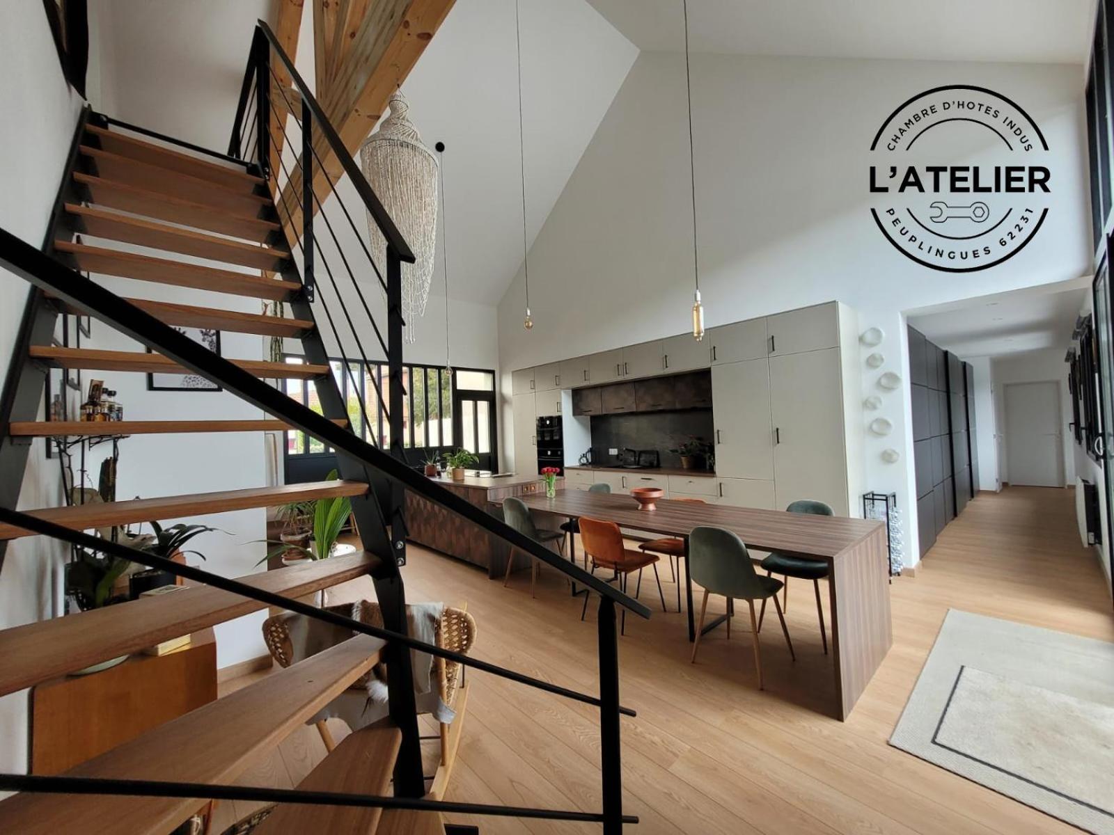 Bed and Breakfast L'Atelier Peuplingues Exteriér fotografie